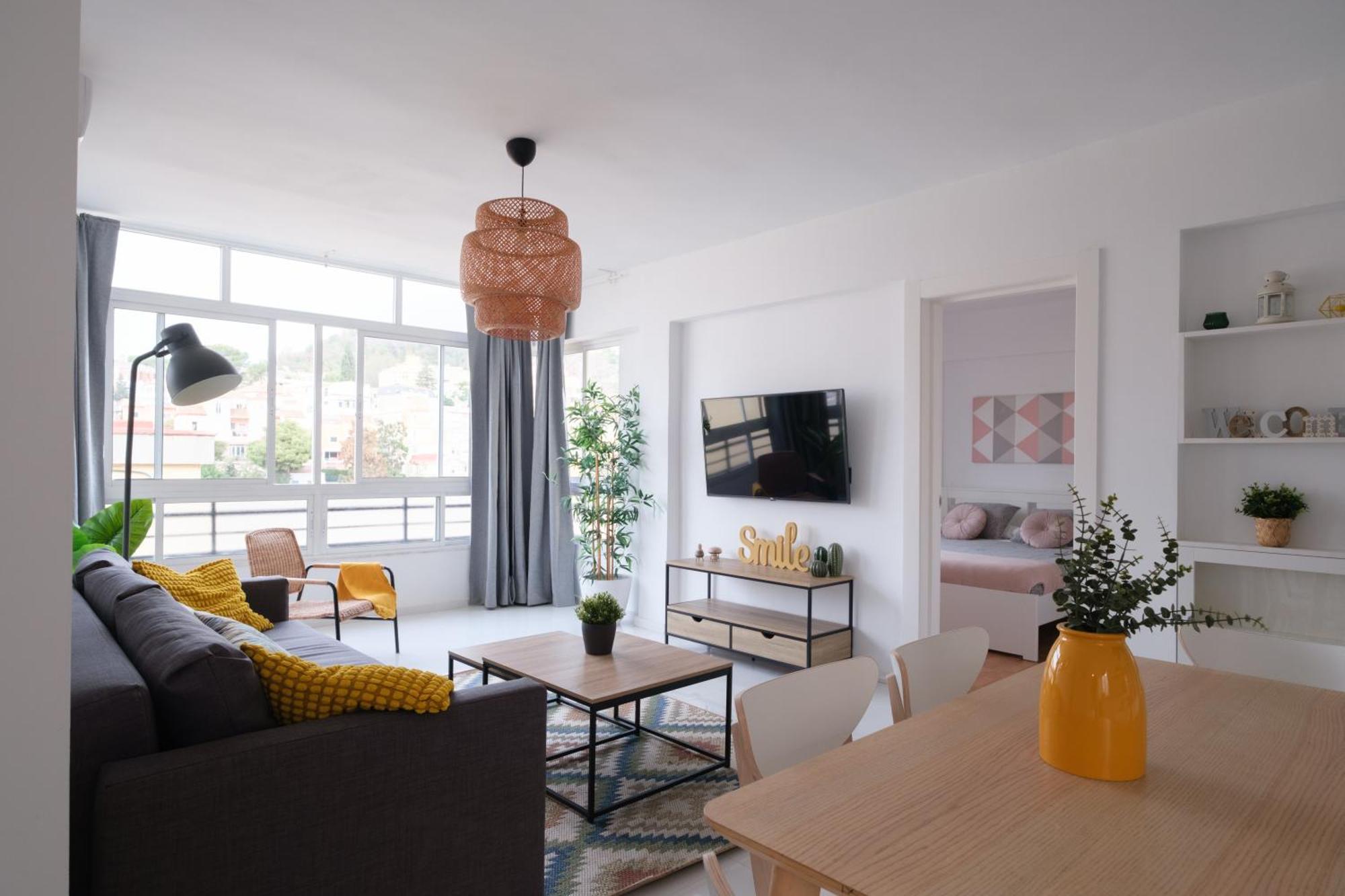 Wonderful Central Apartment Panoramics Views Wifi Malaga Ngoại thất bức ảnh
