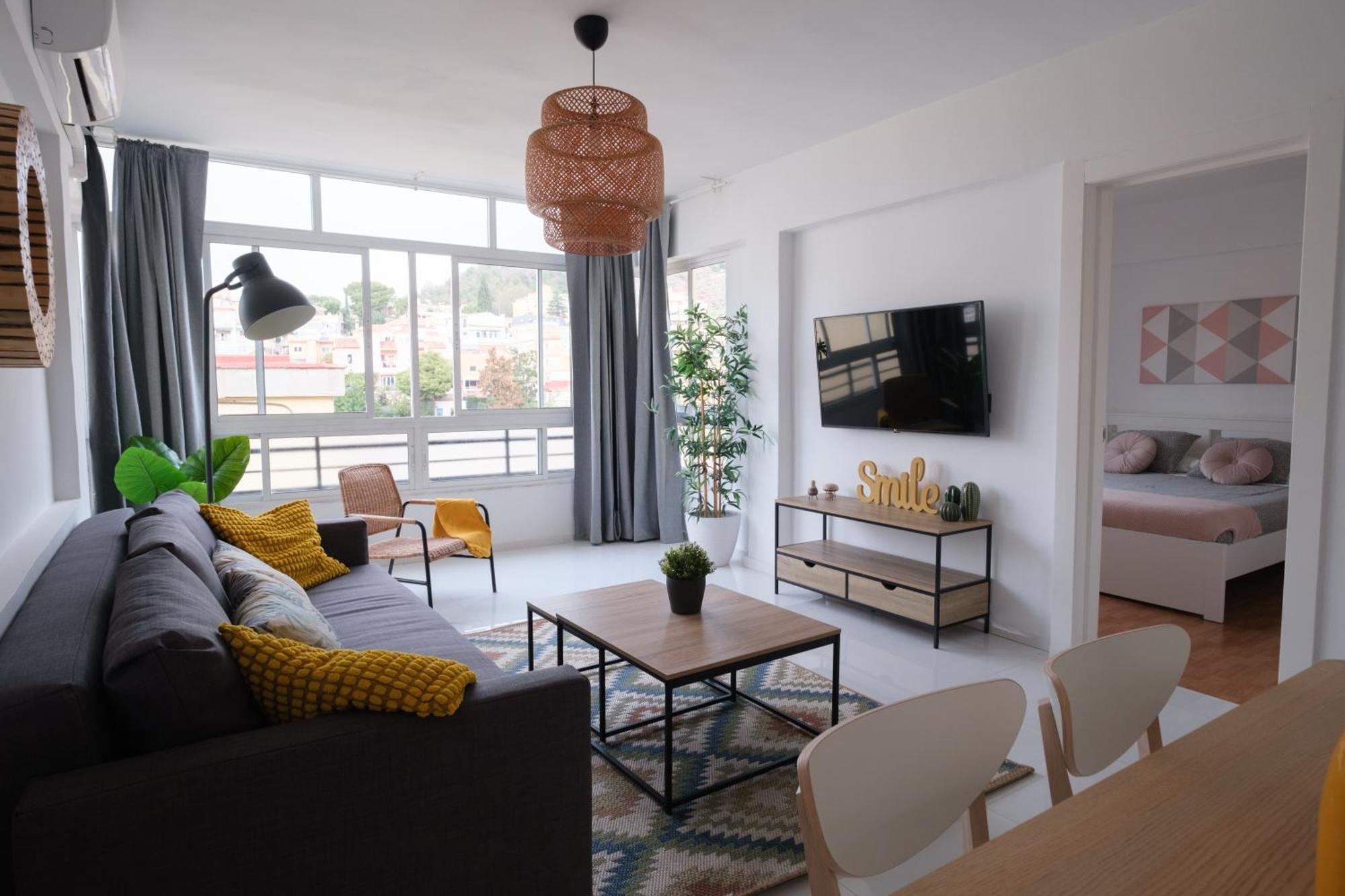 Wonderful Central Apartment Panoramics Views Wifi Malaga Ngoại thất bức ảnh
