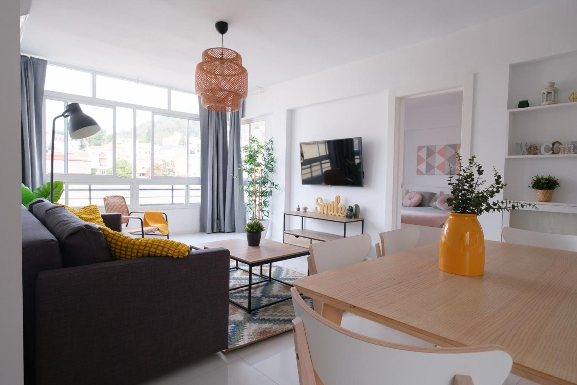 Wonderful Central Apartment Panoramics Views Wifi Malaga Ngoại thất bức ảnh